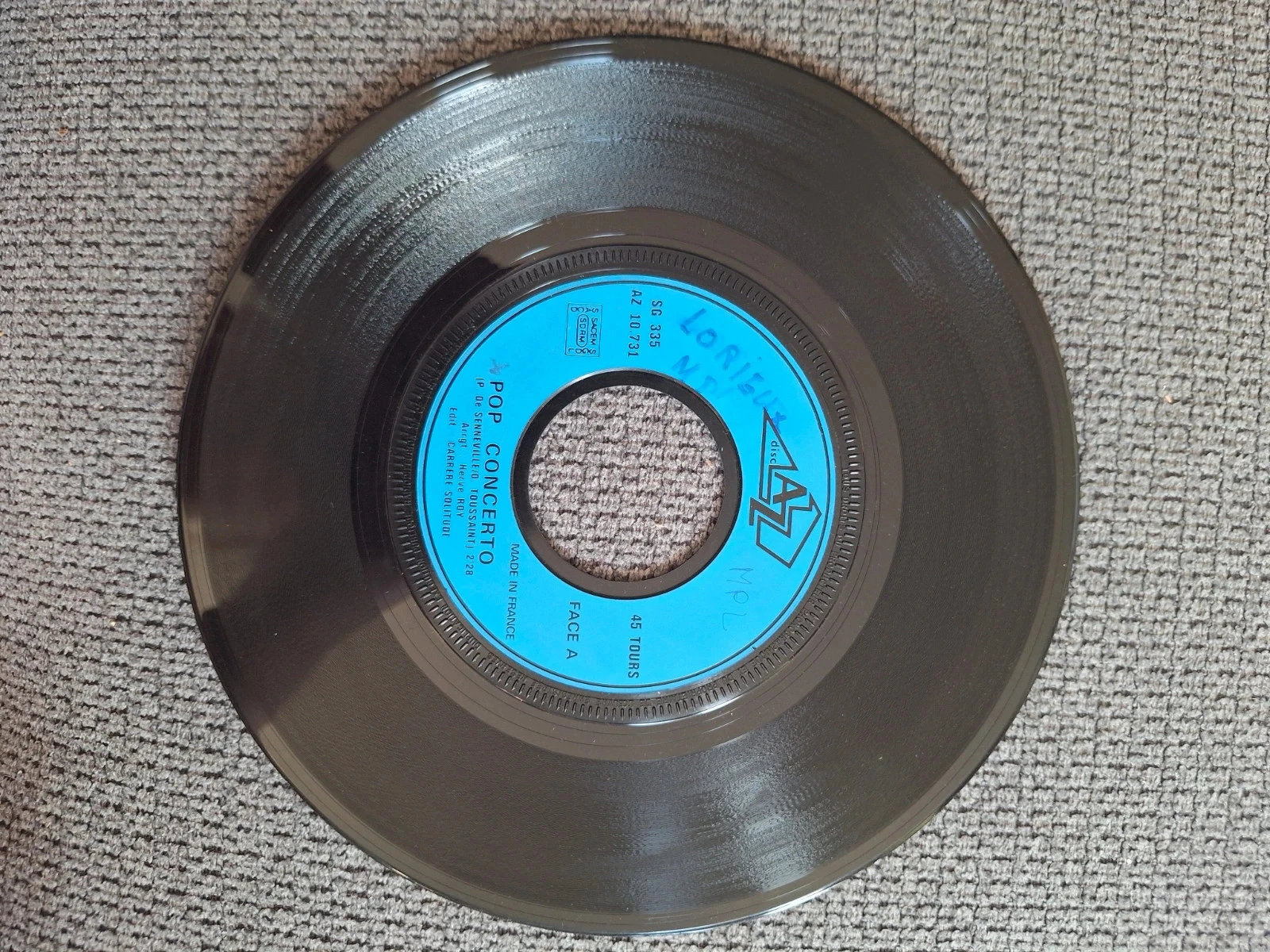 Vinyle 45 tours Pop Concerto Orchestra – photo 3